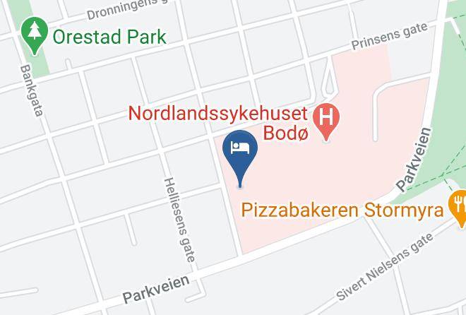 Bodo - Zefyr Hotell Maps