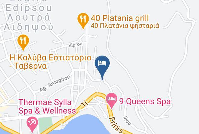 Euboea - Zefyros Hotel Maps