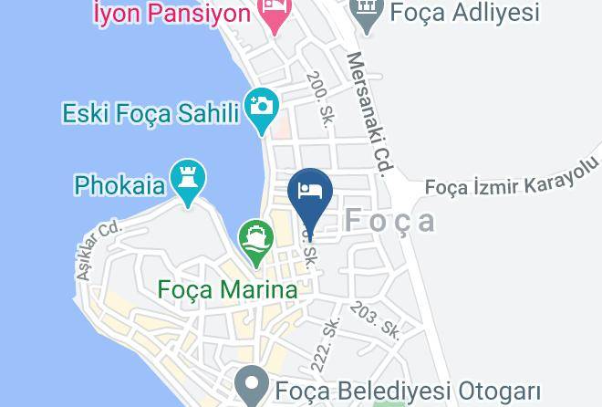 Foca - Lavanta Pansiyon Maps