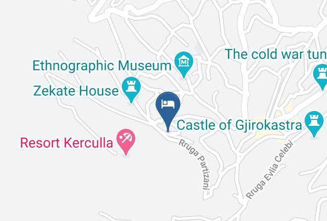 Gjirokaster - Zeko Paradise Hotel Maps