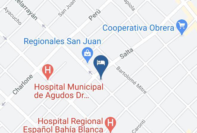 Bahia Blanca - Zelarrayan Suites Maps