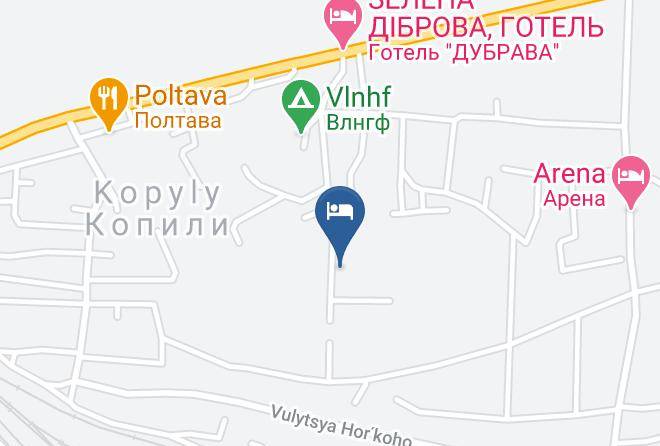 Poltava Raion - Zelena Dbrova Gotely Maps
