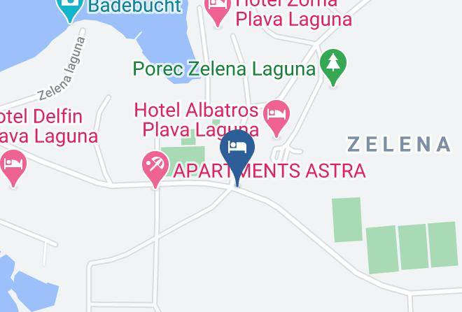 Funtana - Zelena Laguna Resort Maps
