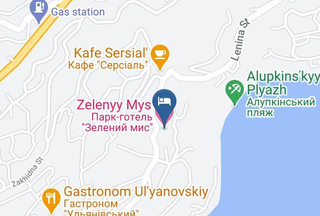 Yalta - Zelenyy Mys Maps