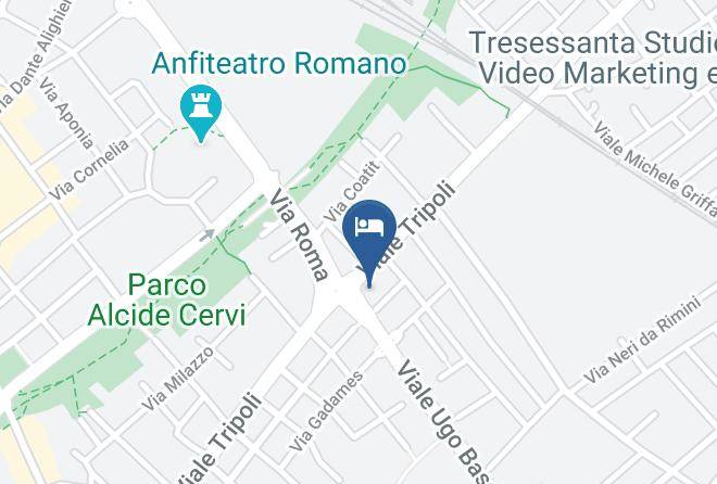 Rimini - Zelmira B&b Maps