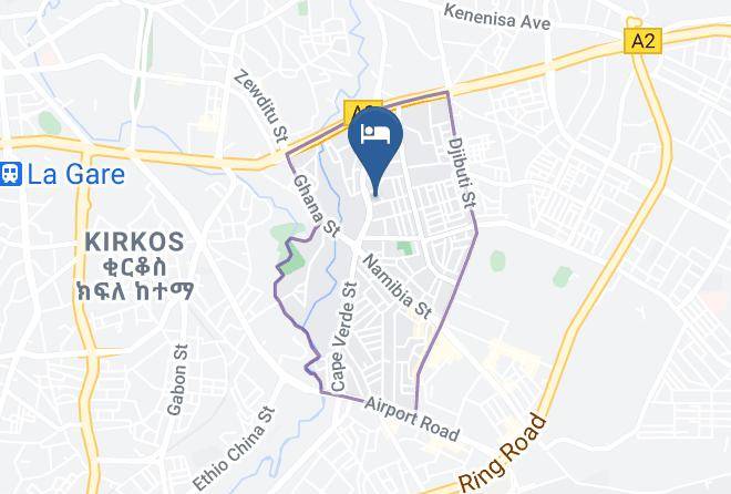Addis Ababa - Zemalex Hotel Maps
