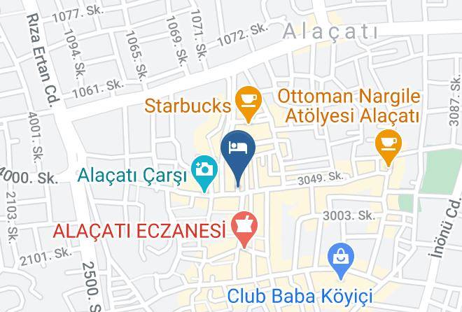 Cesme - Zen Alacati Hotel Maps