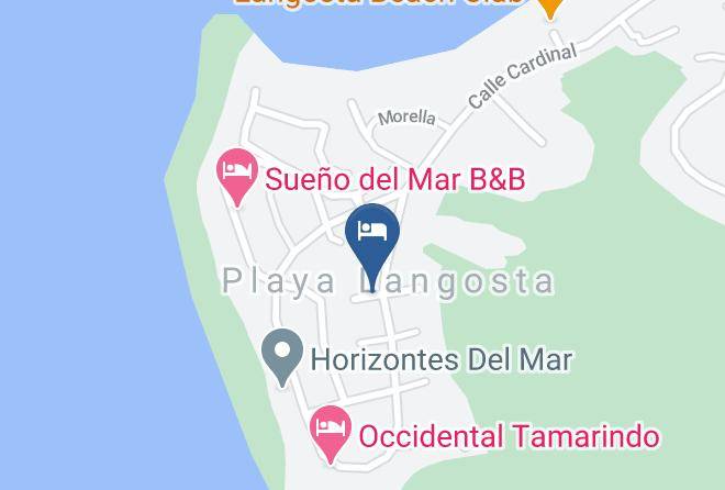 Santa Cruz - Zen Garden Tamarindo Maps