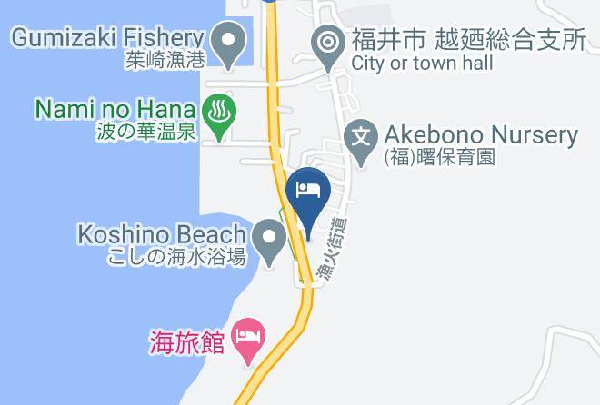Fukui City - Zen No Sato Mirai Maps