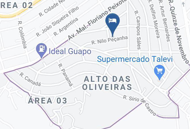Telemaco Borba - Zen Pousada Maps