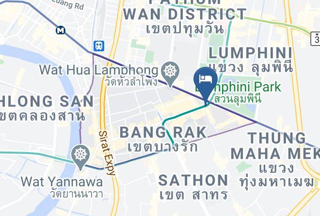 Phra Nakhon - Zen Premium Silom Soi 22 Maps