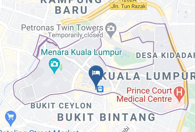 Kuala Lumpur - Lodge Paradize Hotel By The Sqwhere Maps