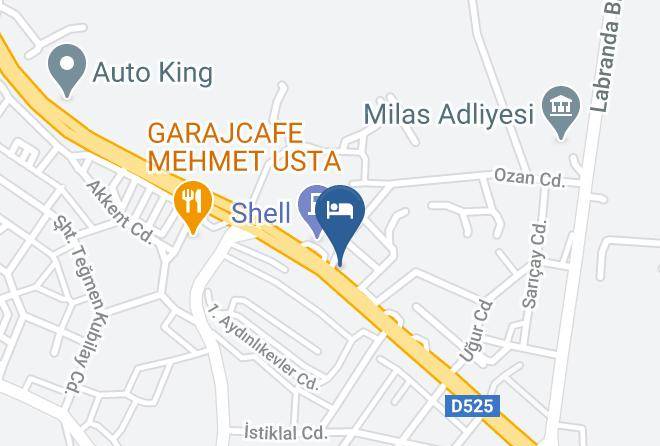 Milas - Zencir Hotel Maps