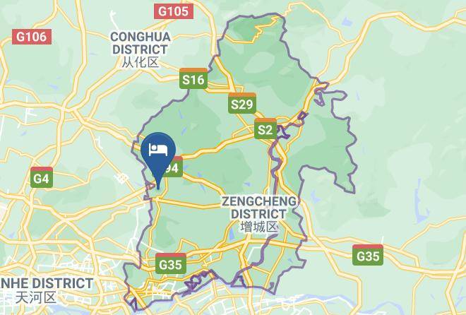 Guangzhou - Zengcheng Hengda Hotel Maps