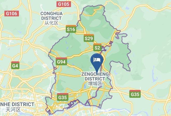 Guangzhou - Zengcheng Hotel Maps