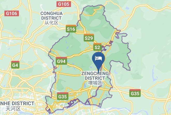 Guangzhou - Zengcheng Overseas Chinese Hotel Maps