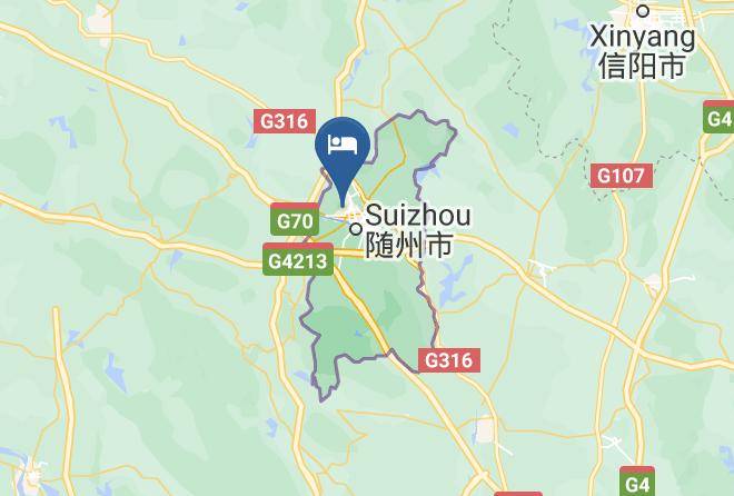Suizhou - Zengguofu Hotel Maps