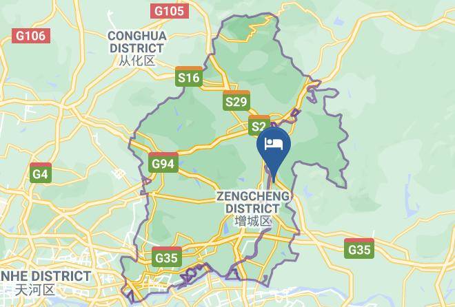 Guangzhou - Zengjiang Boutique Hotel Maps
