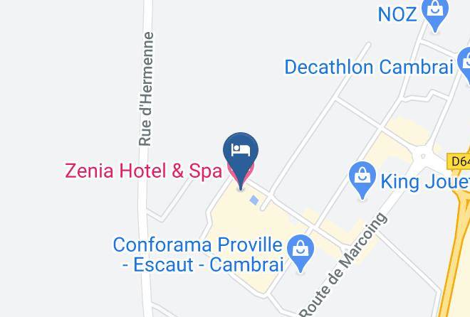 Nord - Zenia Hotel & Spa Maps
