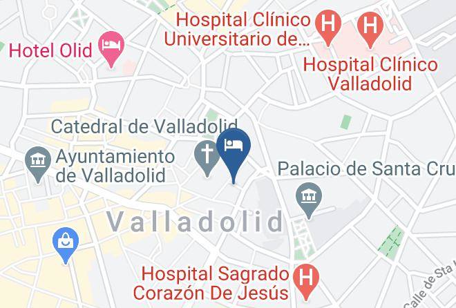 Valladolid - Zenit El Coloquio Maps