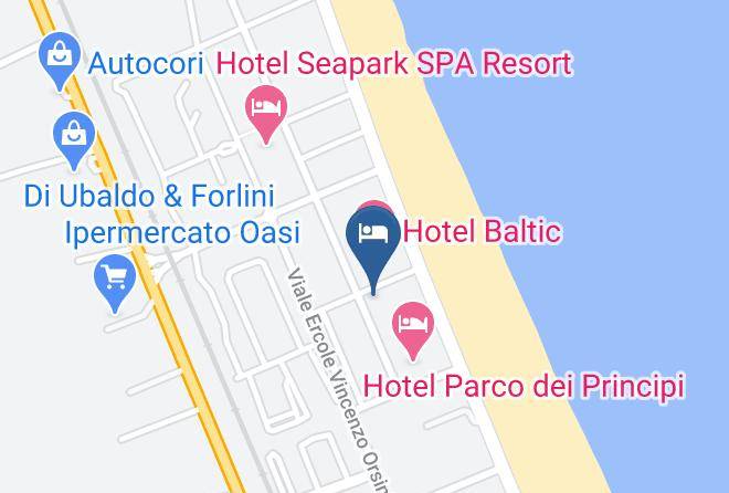 Teramo - Zenit Hotel Maps