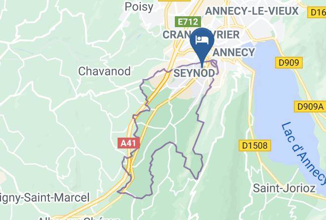 Haute Savoie - Zenitude Hotel Residences Les Hauts D'annecy Maps