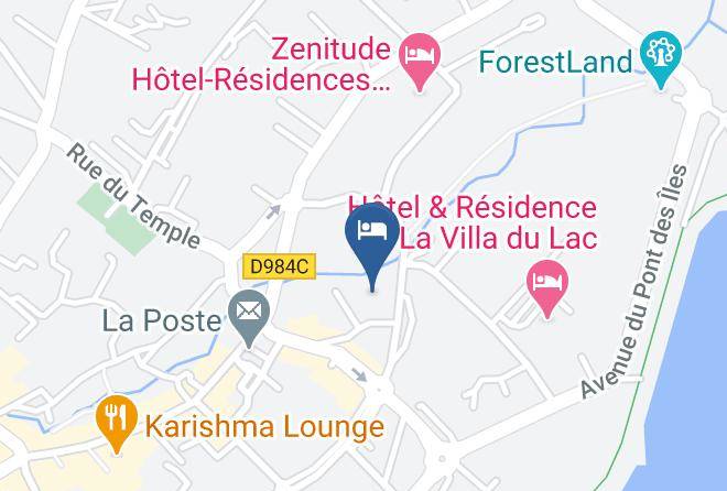 Zenitude Hotel Residences Divonne Confort Map