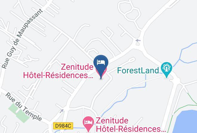 Ain - Zenitude Hotel Residences Divonne Les Bains La Versoix Maps
