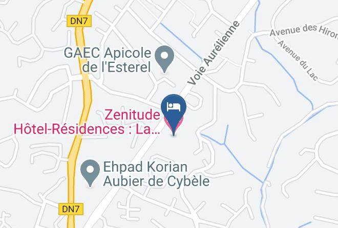 Var - Zenitude Hotel Residences La Tour De Mare Maps