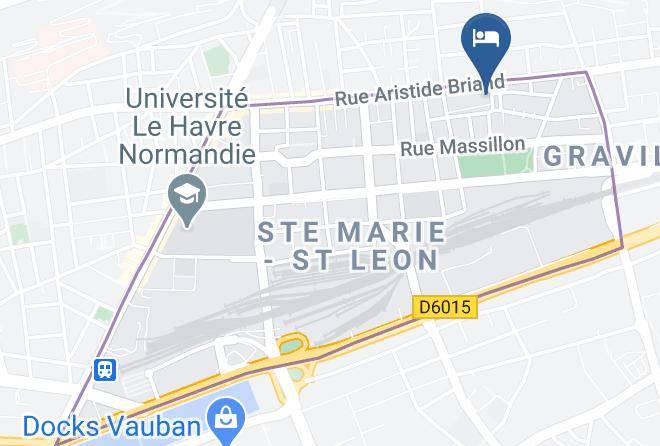 Seine Maritime - Zenitude Hotel Residences Le Havre Maps