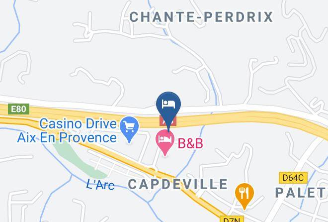 Bouches Du Rhone - Zenitude Hotel Residences Le Tholonet Maps