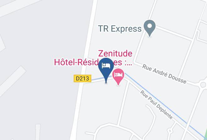 Gironde - Zenitude Hotel Residences Bordeaux Aeroport Maps