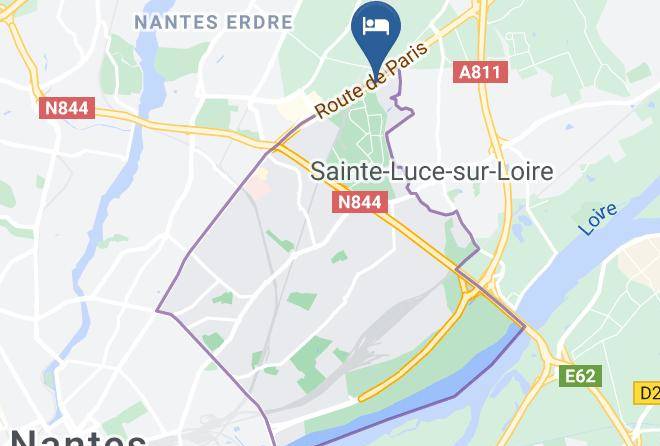 Loire Atlantique - Zenitude Hotel Residences Nantes La Beaujoire Maps
