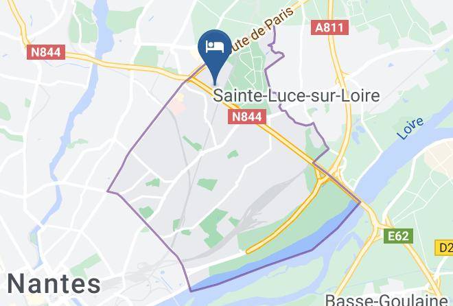 Loire Atlantique - Zenitude Hotel Residences Nantes Metropole Maps