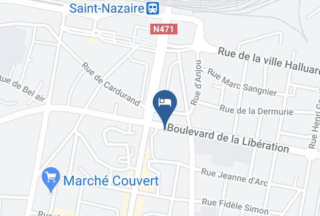 Zenitude Hotel Residences Les Portes De L'ocean Map