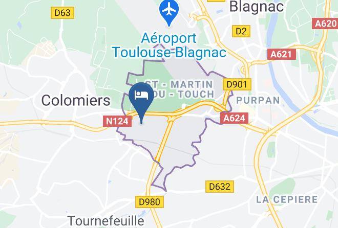 Haute Garonne - Zenitude Hotel Residences Toulouse Le Parc De L'escale Maps