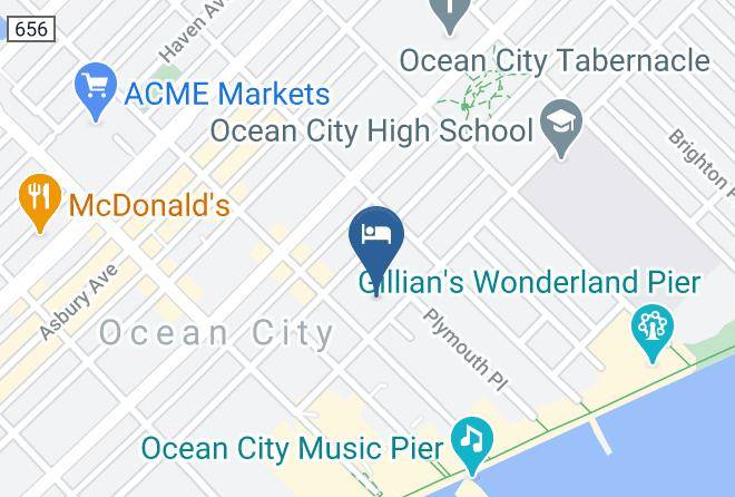 Cape May - Zenneth Manor Inn Maps