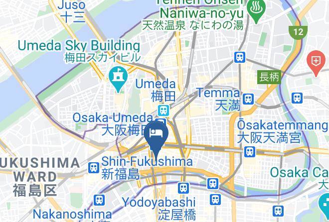 Osaka City Kita Ward - Zentis Osaka Maps