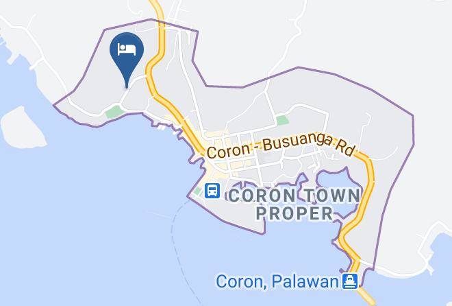 Palawan - Zenvea Hotel Coron Maps