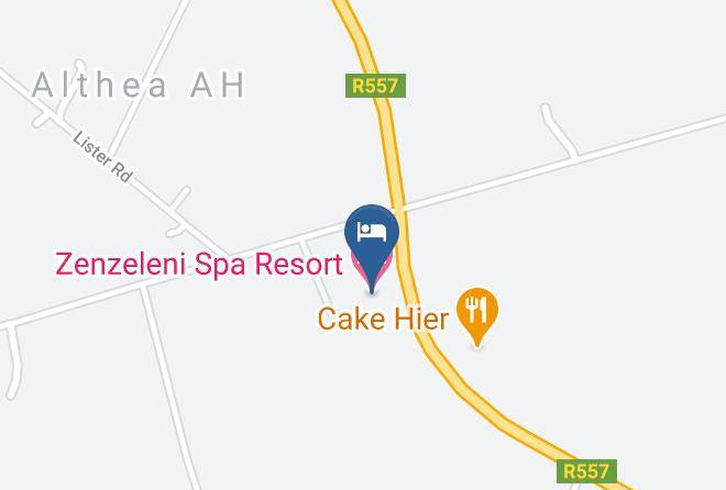 Sedibeng - Zenzeleni Spa Resort Maps