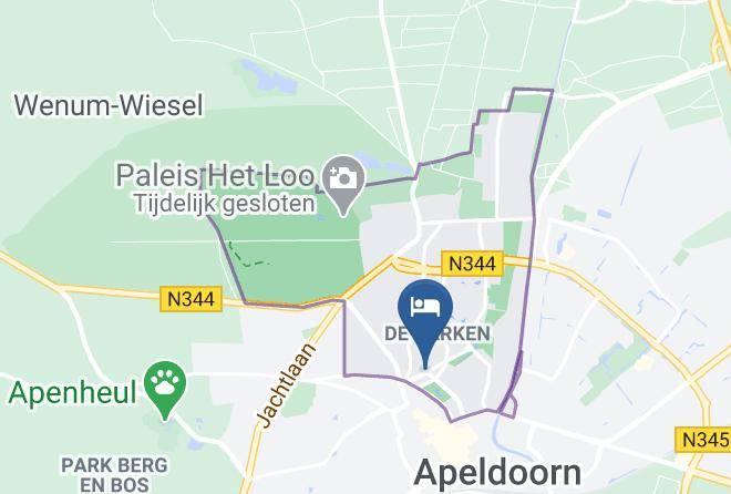 Apeldoorn - Zenzez Hotel & Lounge Maps