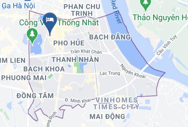 Hanoi - Nesta Hanoi Hotel To Hien Thanh Maps