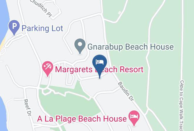 Augusta Margaret River - Zephyr Studio Maps