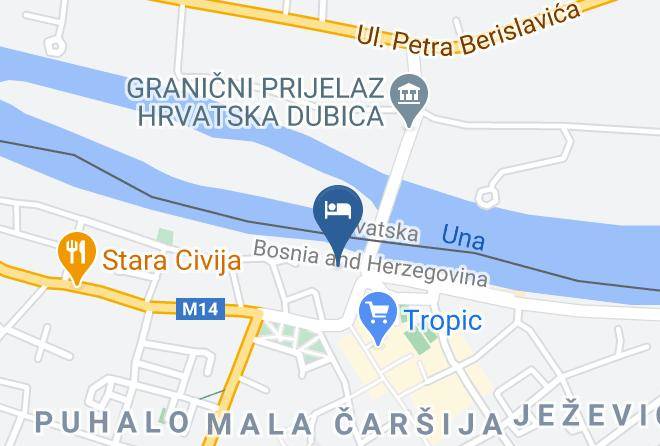 Banja Luka - Zepter Hotel Maps