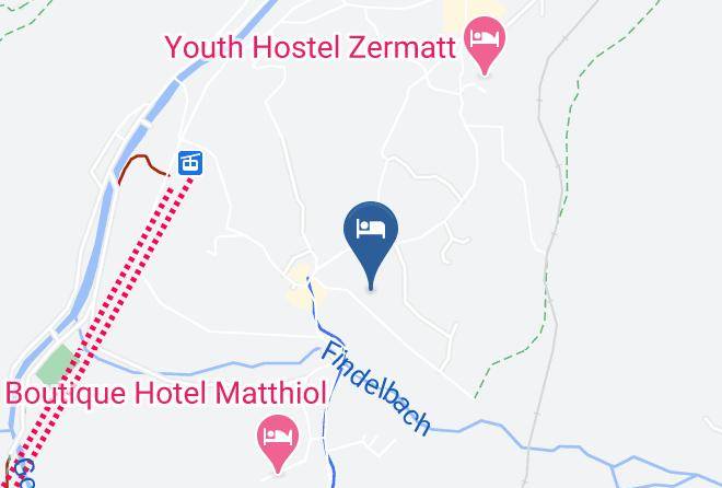 Visp - Zermatt La Vallee Maps