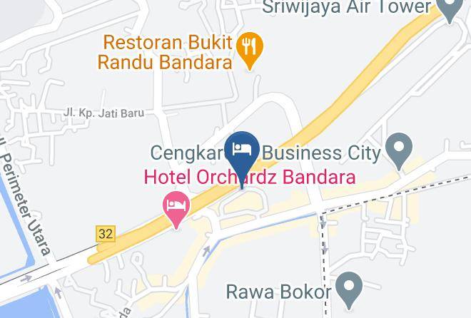 Kota Tangerang - Airport Hub Jakarta Maps