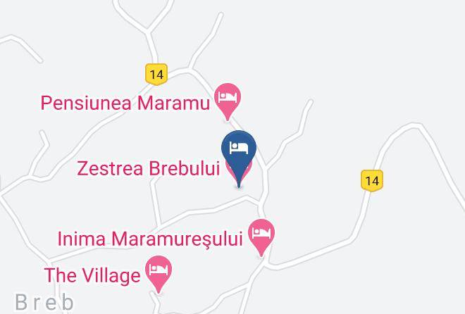 Zestrea Brebului Map