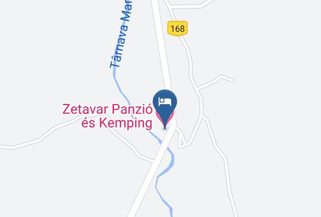 Zetea - Zetavar Panzio Es Kemping Maps