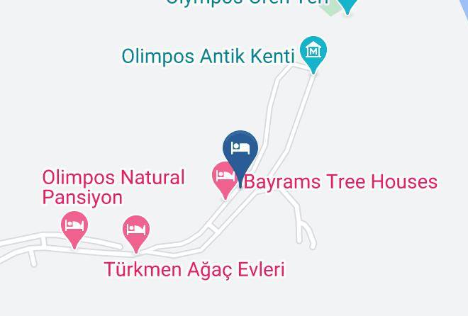 Antalya - Zeus Pansiyon Maps