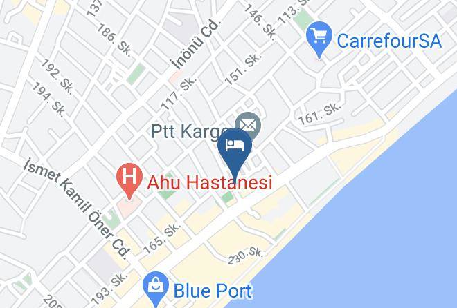 Marmaris - Defne & Zevkim Hotel Maps